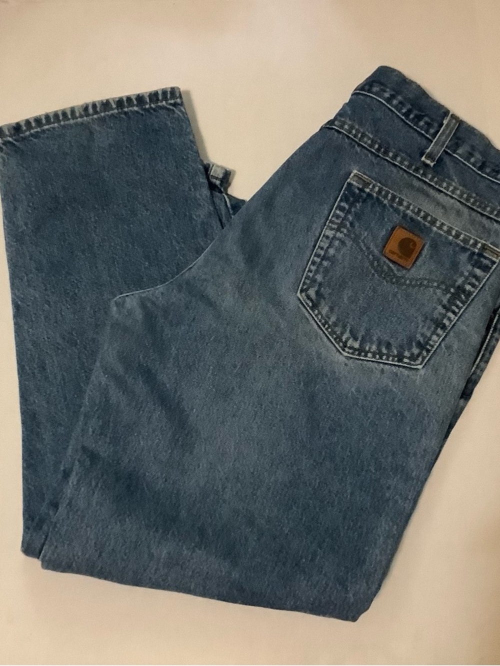 Men’s Carthartt Jeans size 38/30 Blue Jeans #1167